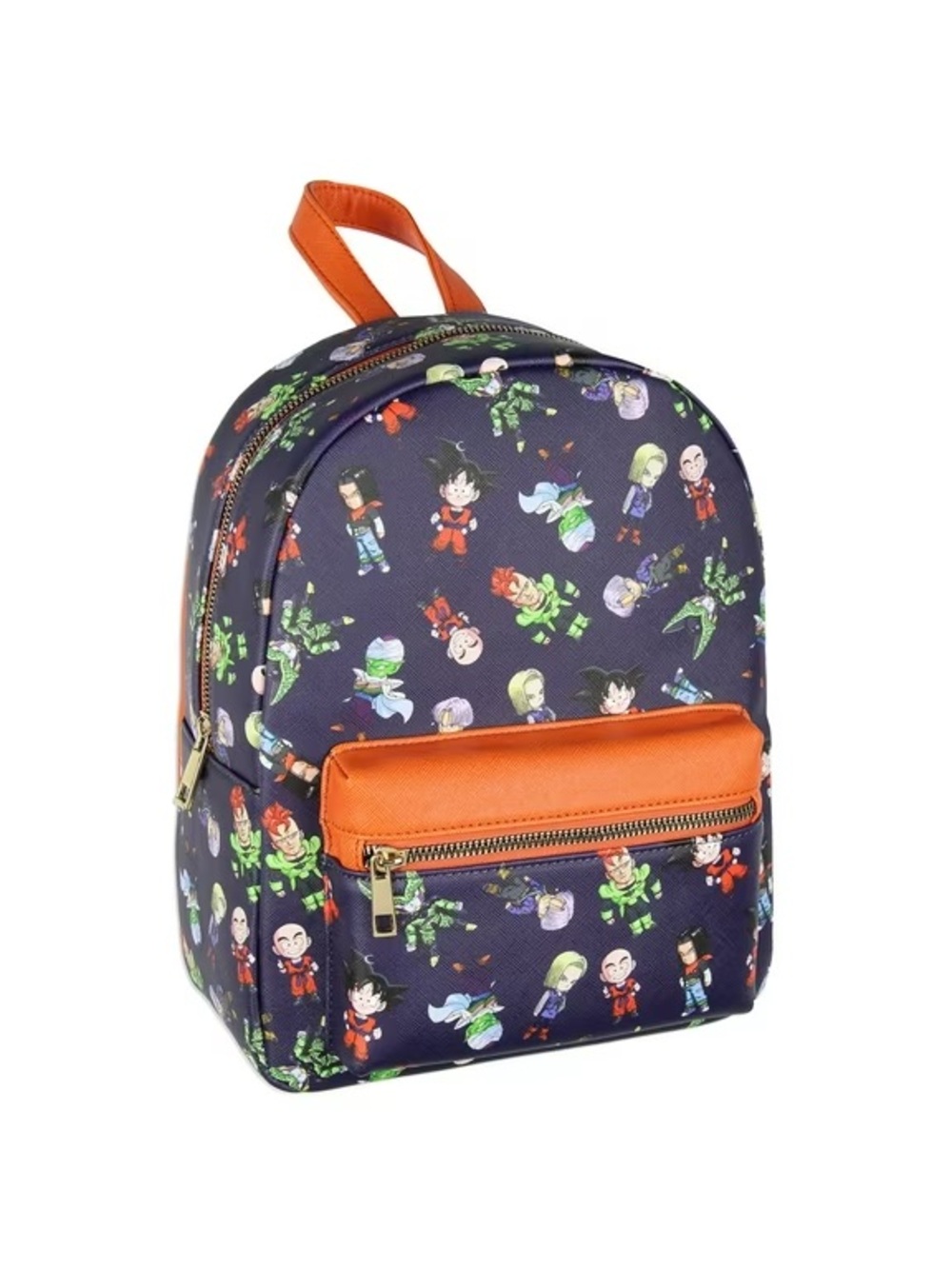 Dragon Ball Z Goku Cell Piccolo Trunks Faux Leather Mini backpack - Picture 6 of 7